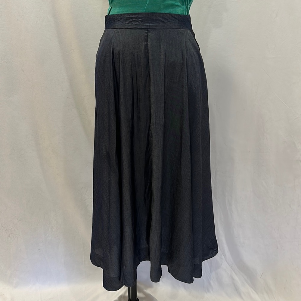 NWT Emily and Fin  Dark Tencel midi skirt Size XS (UK 8, EU 36)